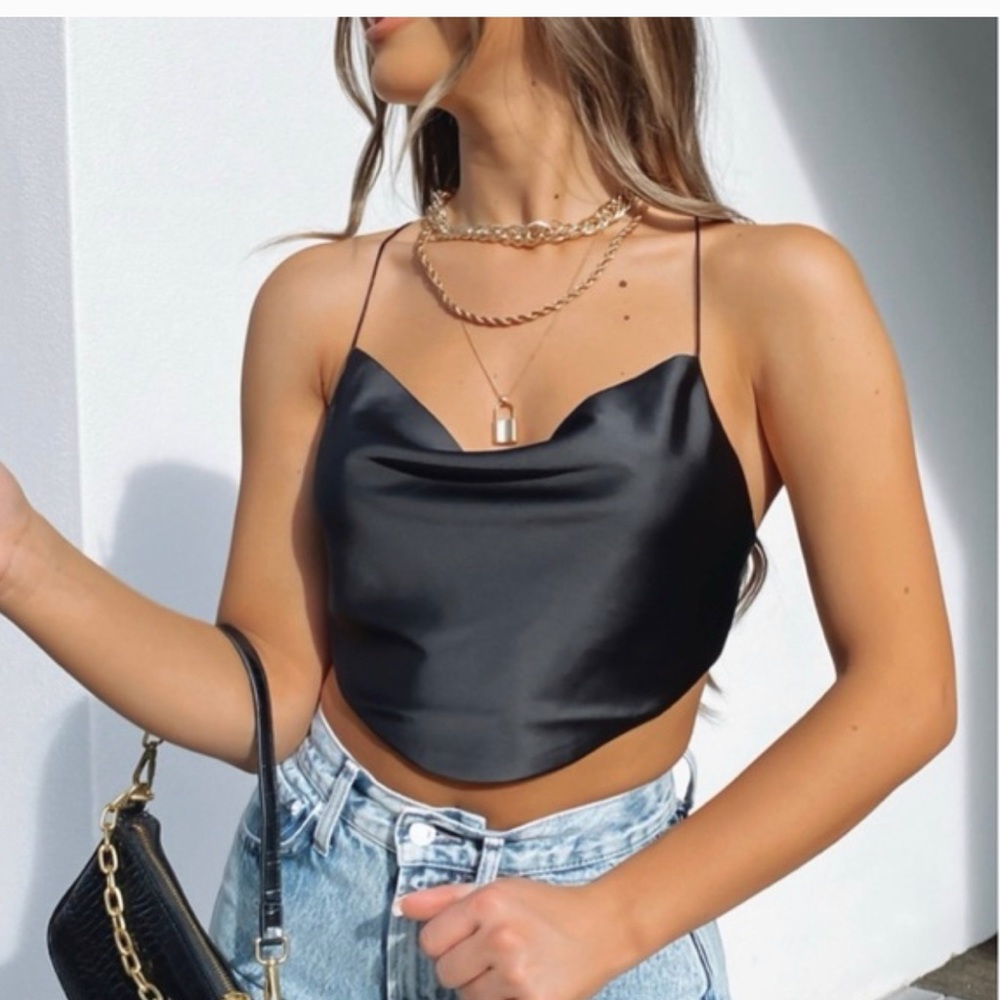 Fashion Nova Satin Top